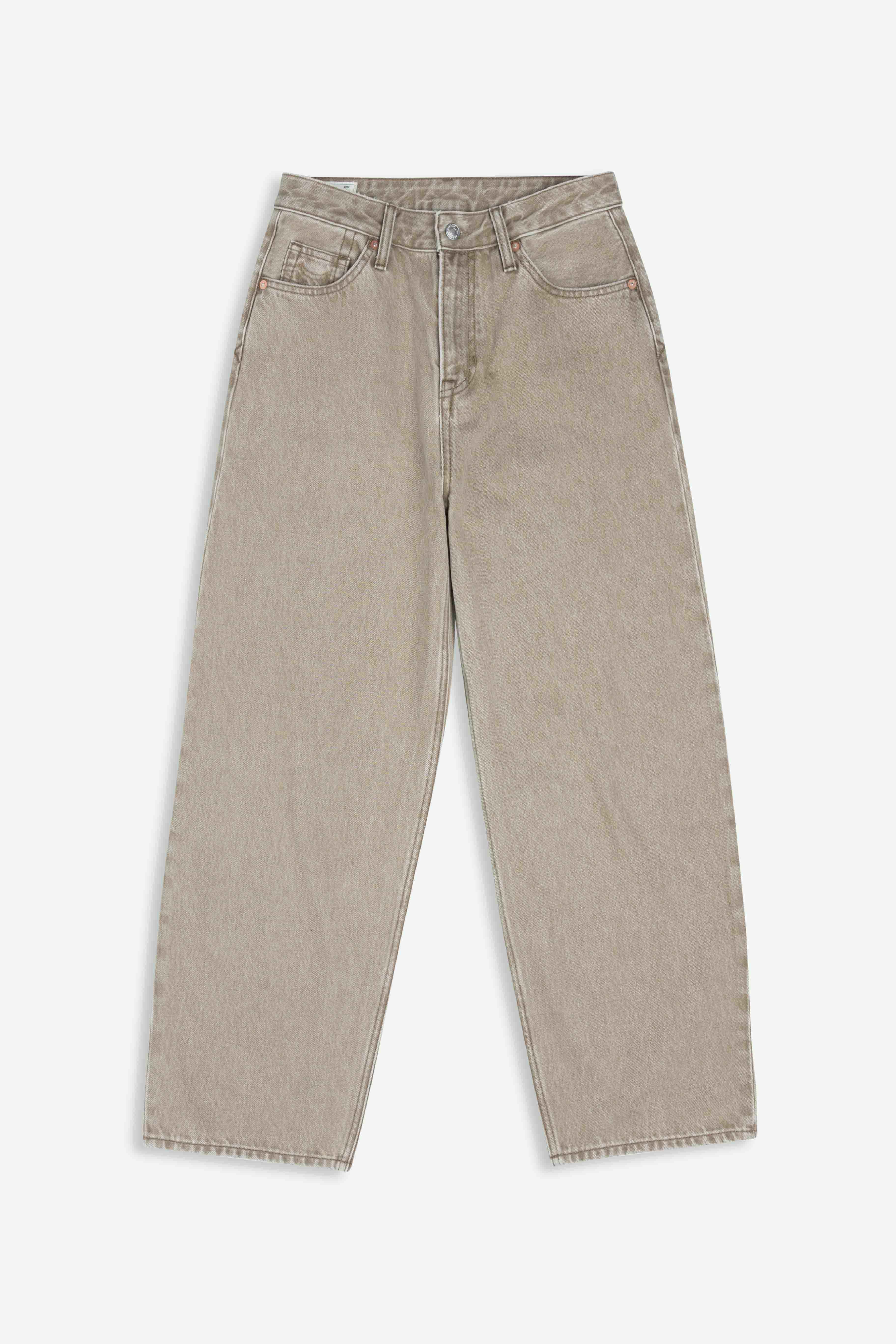 Kings Of Indigo Leila Dark Beige Damen Jeans Hose beige